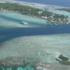 French Polynesia, Apataki atoll, aerial view