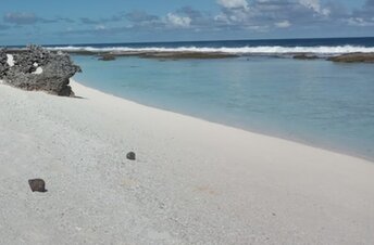 French Polynesia, Niau Atoll, beach