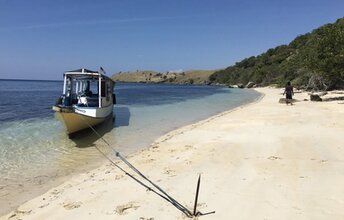 Indonesia, Banta island, beach