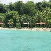 Malaysia, Tenggol island, beach, view from water