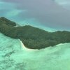 Palau, Uncle Island, aerial view