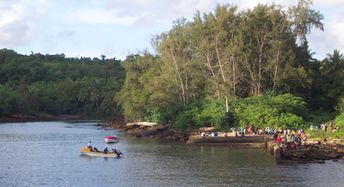 Vanuatu, Erromango island, bay